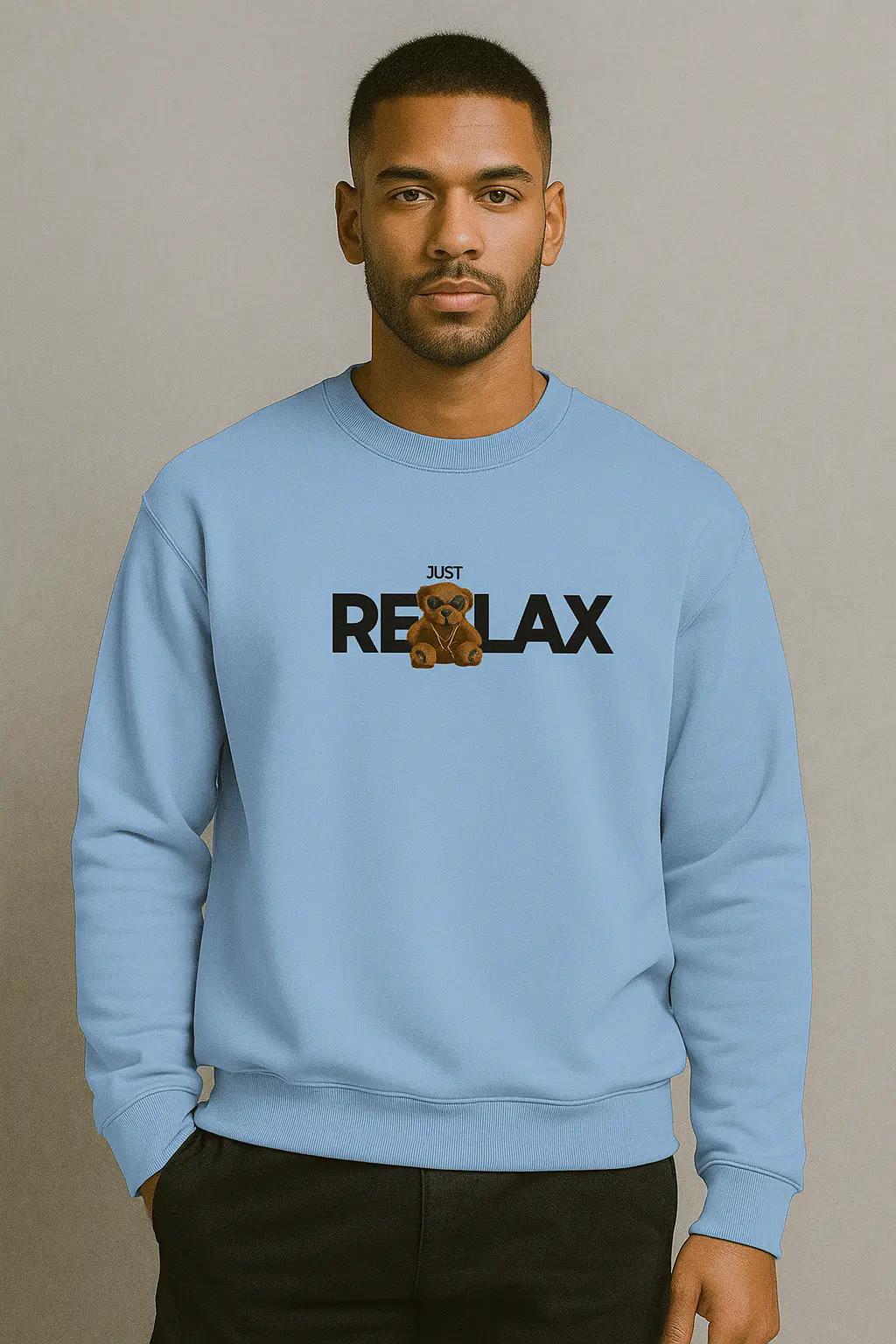 Just Relax Sweatshirt (White) My Store