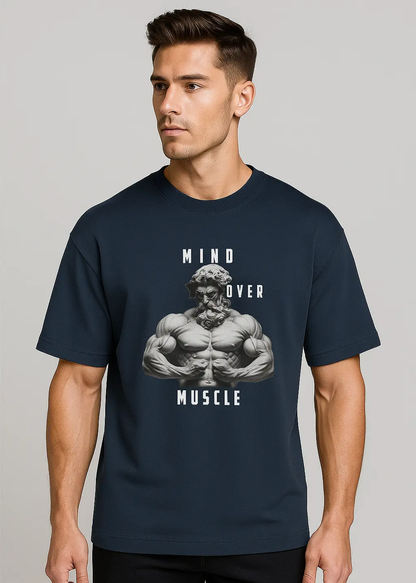 Mind Over Muscle   Oversized Standard T-Shirt My Store